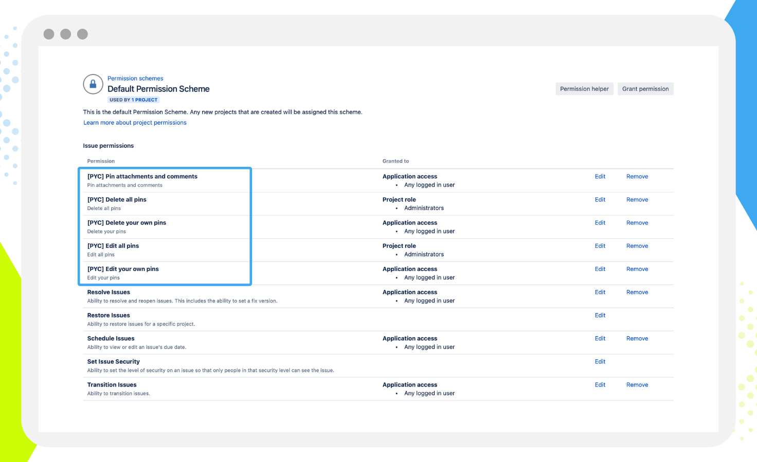 PIN App Atlassian Marketplace Sevidev 2