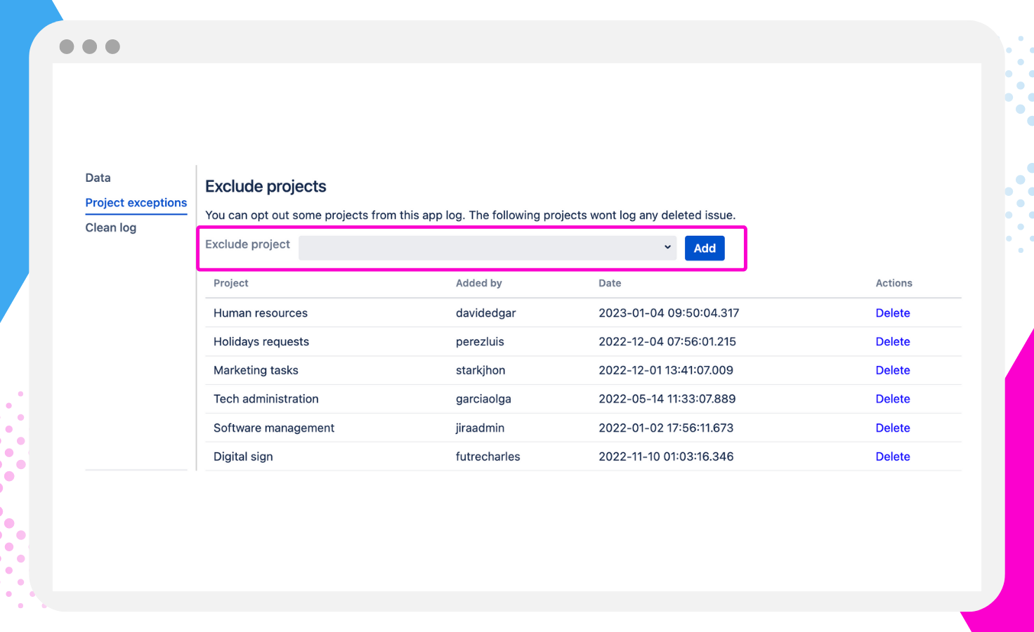 WDMI App Atlassian Marketplace Sevidev 3