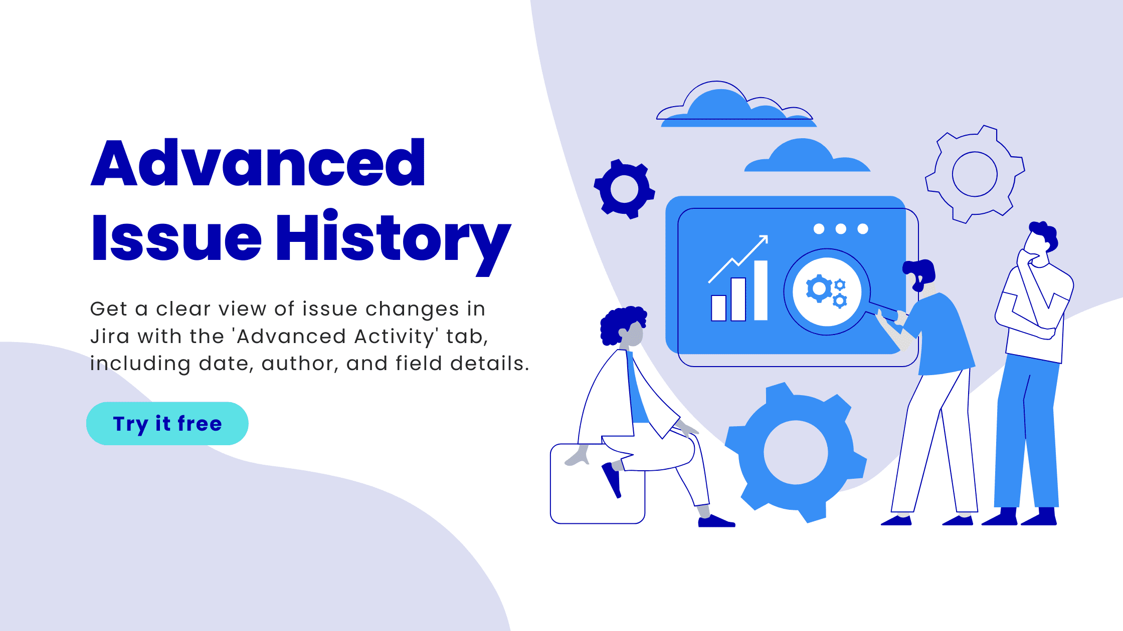Advanced Issue History banner - web blog